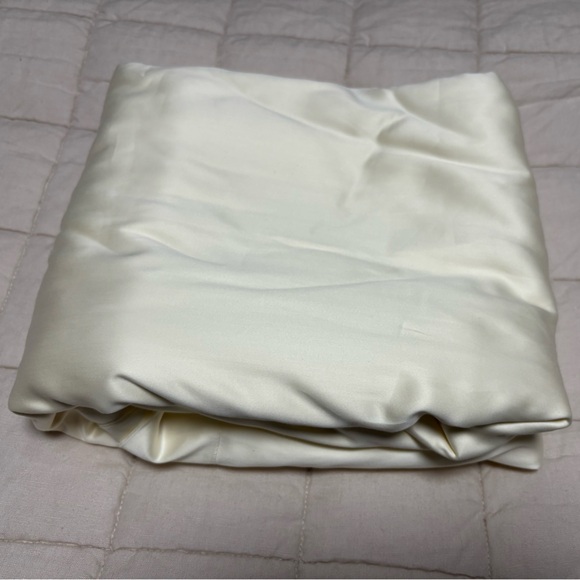 Quince Bamboo Queen Duvet Cover - IVORY - Picture 9 of 9